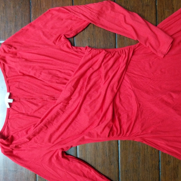 Red Skater Fit Flare Dress - Picture 4 of 5